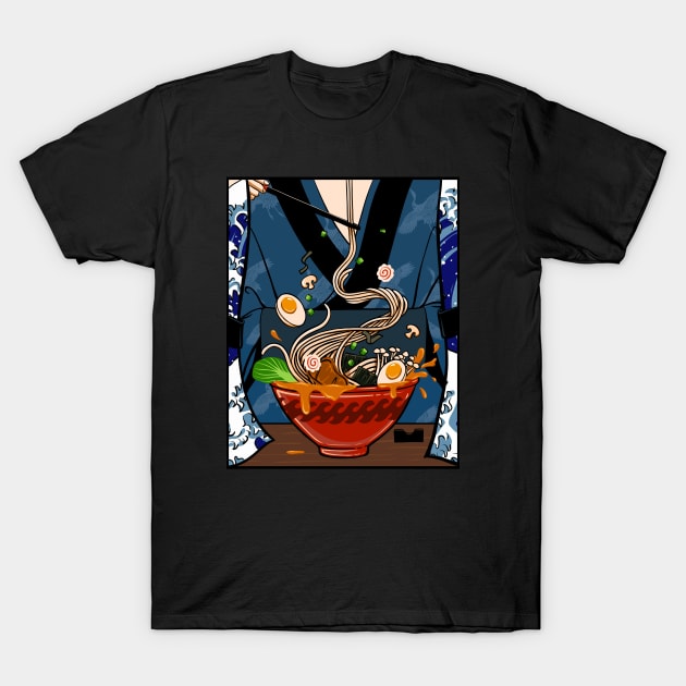 Craving Ramen T-Shirt by TyneBobier